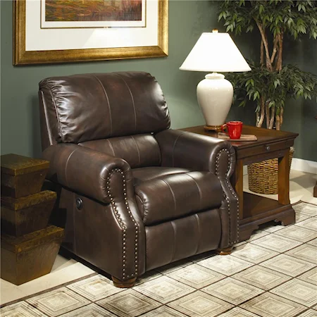 Leather Power Recliner